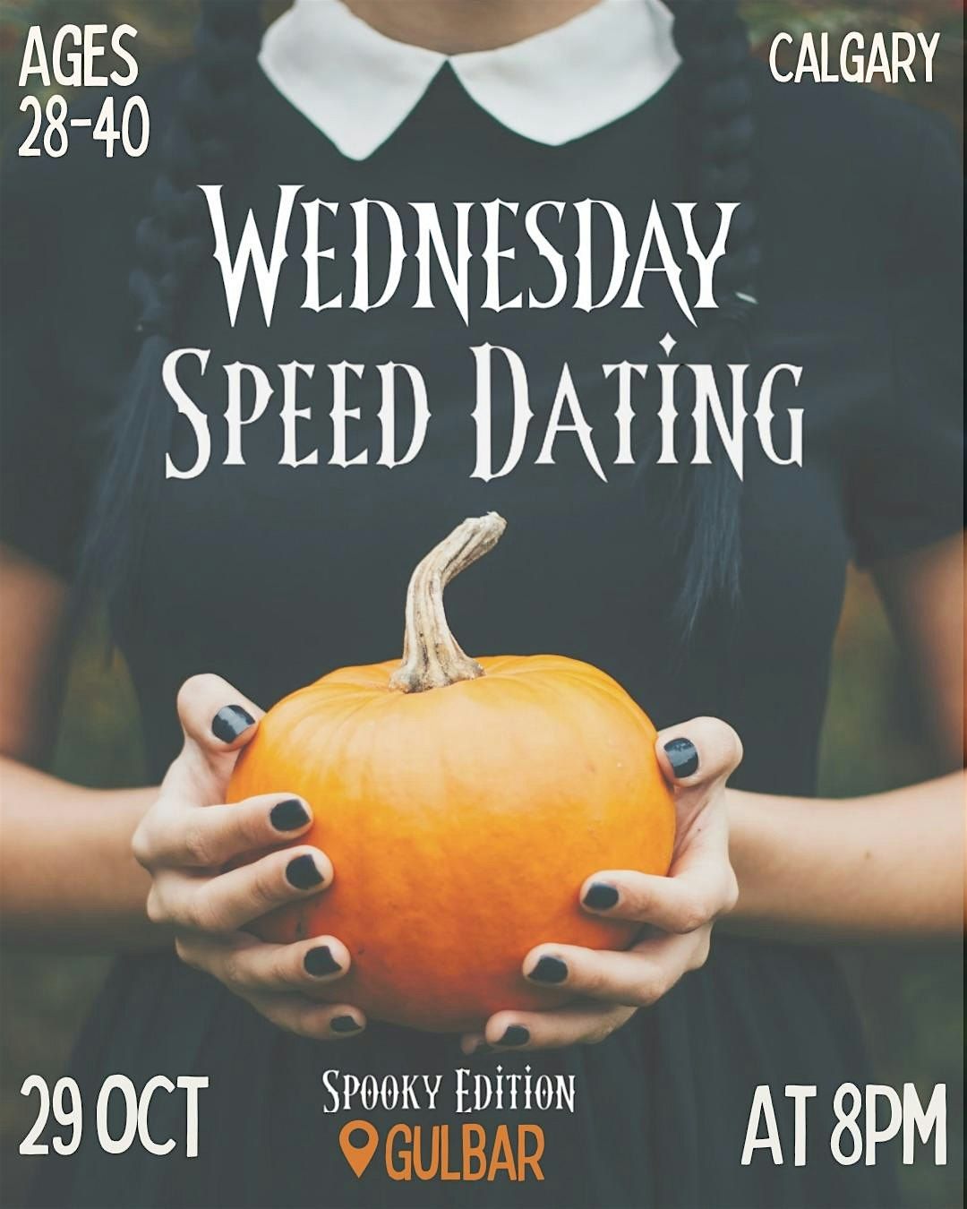 Wednesday Speed Dating Spooky Edition @Gulbar (Calgary)