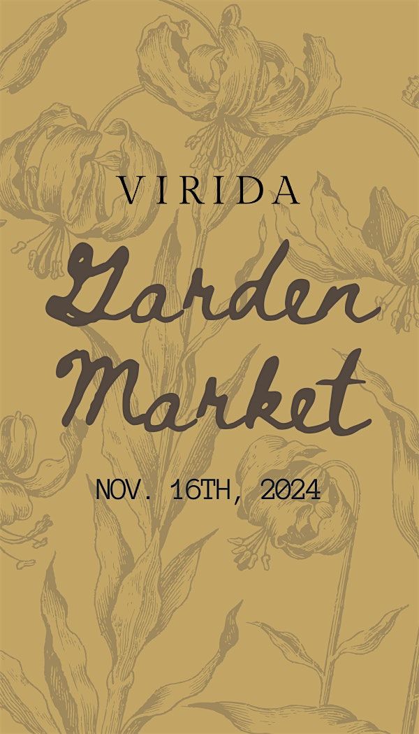 VIRIDA GARDEN ART MARKET