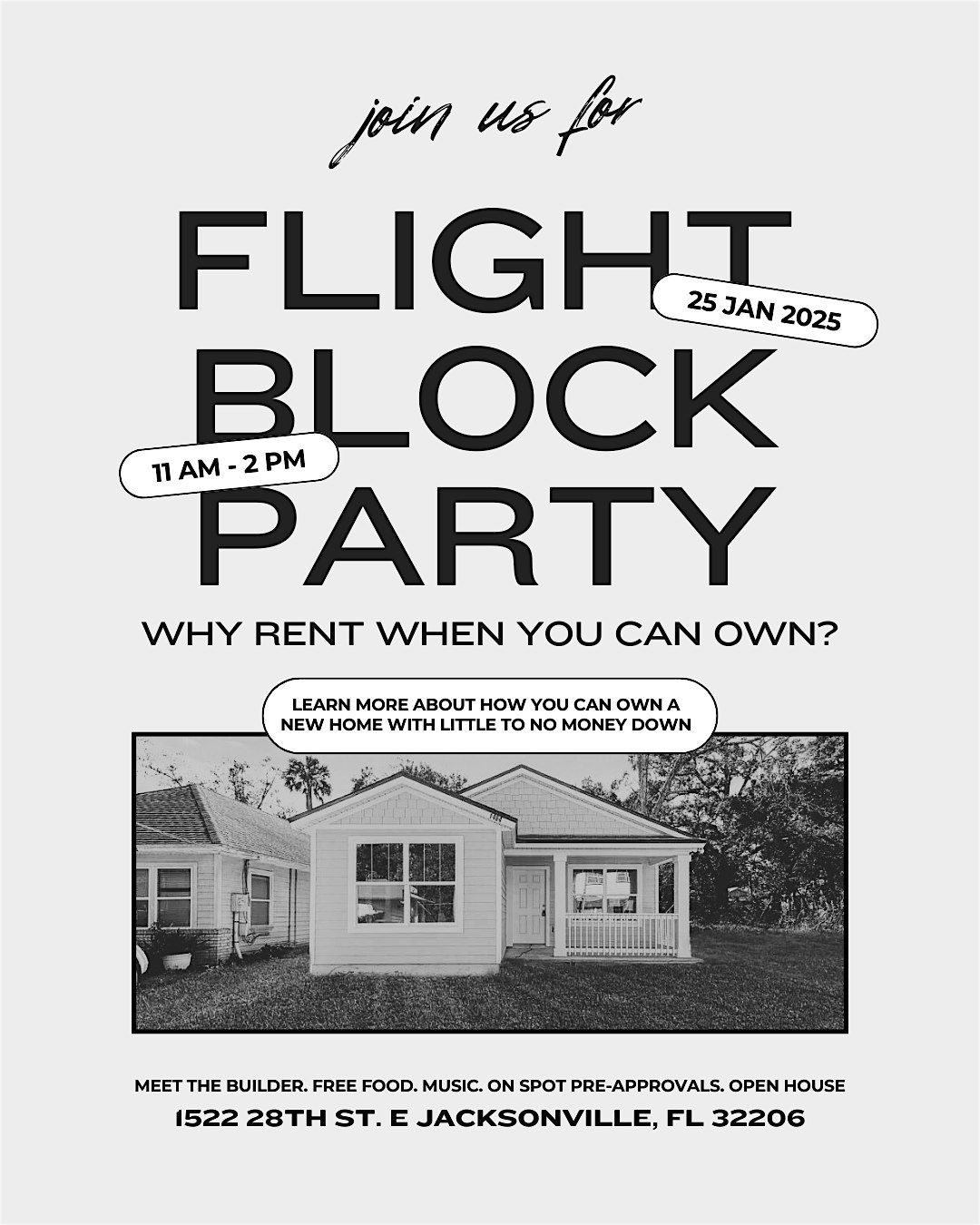 Flight Homes Open House Block Party