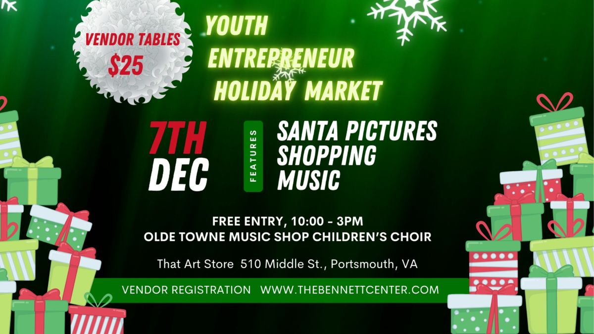 Youth Entrepreneur Holiday Market