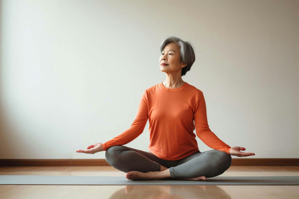 Gentle yoga in the library - Hawthorn