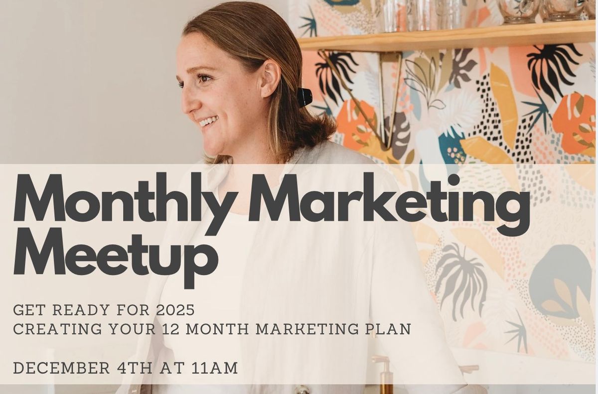 December Marketing Meet Up