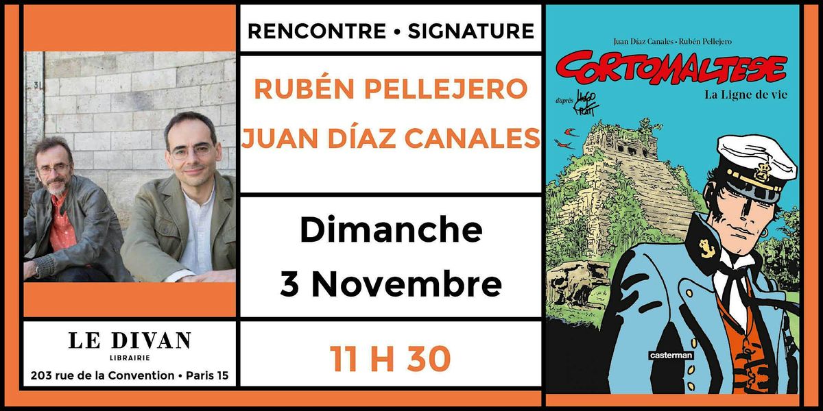 Ruben Pellejero et Juan Diaz Canales nous pr\u00e9sentent le nouveau tome de "Corto Maltese - La Ligne de vie"