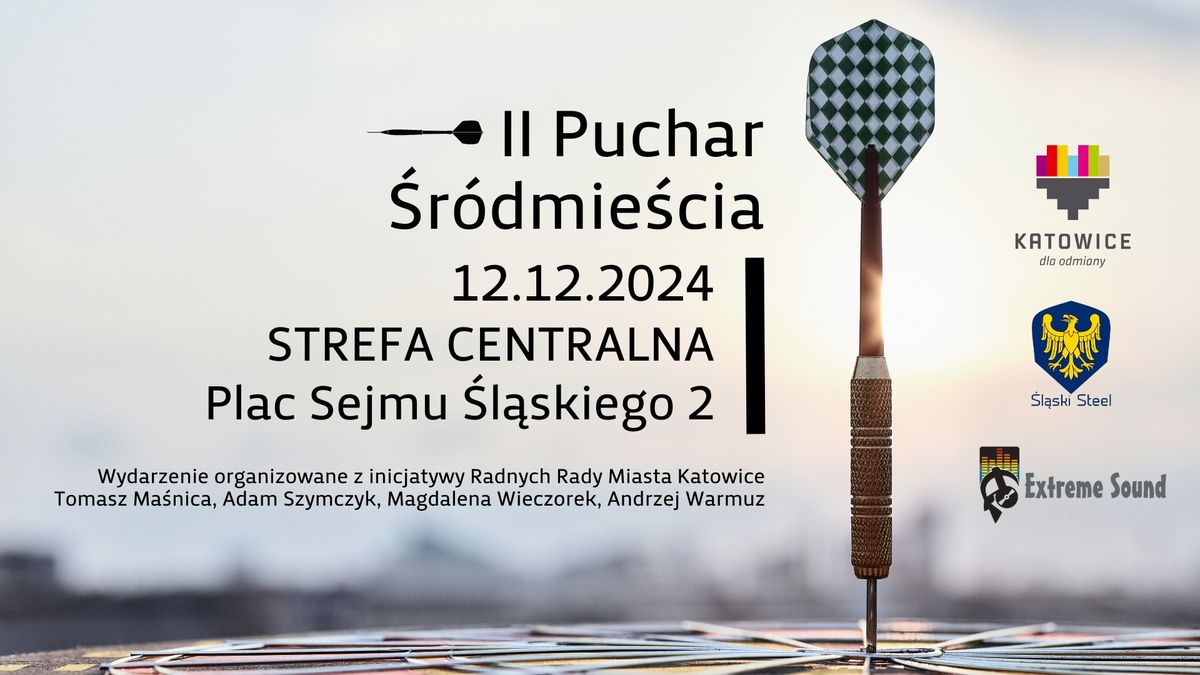 II Otwarty Turniej Steel Darta o Puchar \u015ar\u00f3dmie\u015bcia | 12.12.2024