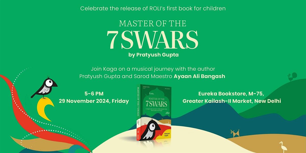 Book Launch Event | Master of the 7 Swars