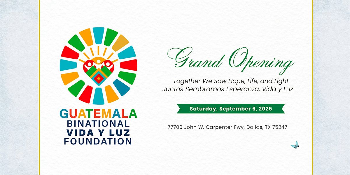 Guatemala Binational Vida Y Luz Foundation Fundraiser