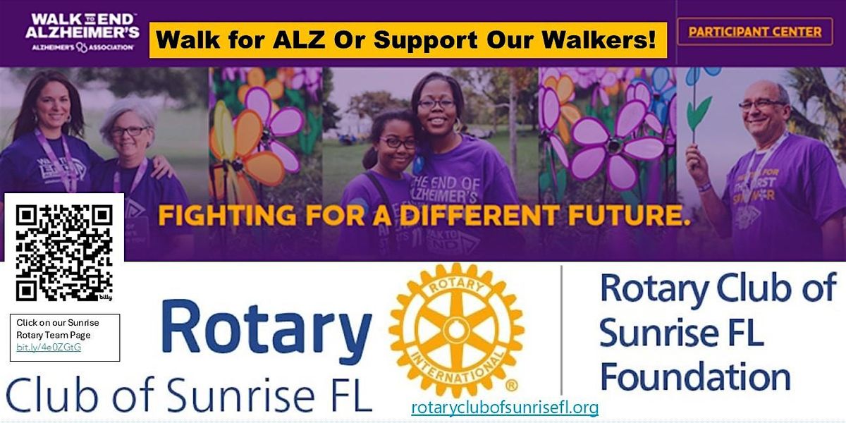 Walk Or Support Our Walkers for Alzheimer's Association, At Nova University