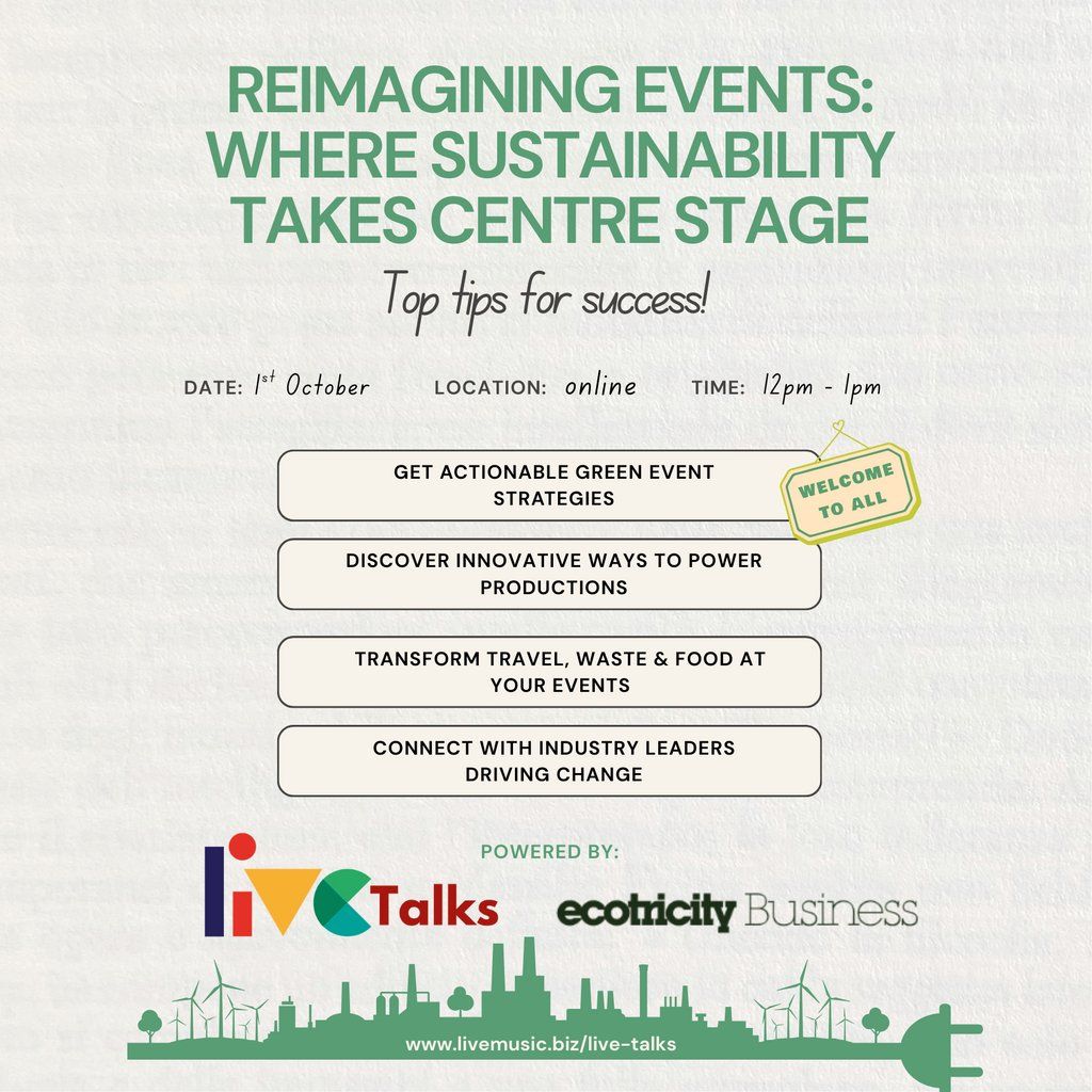 Reimagining events: Where Sustainability Takes Centre Stage