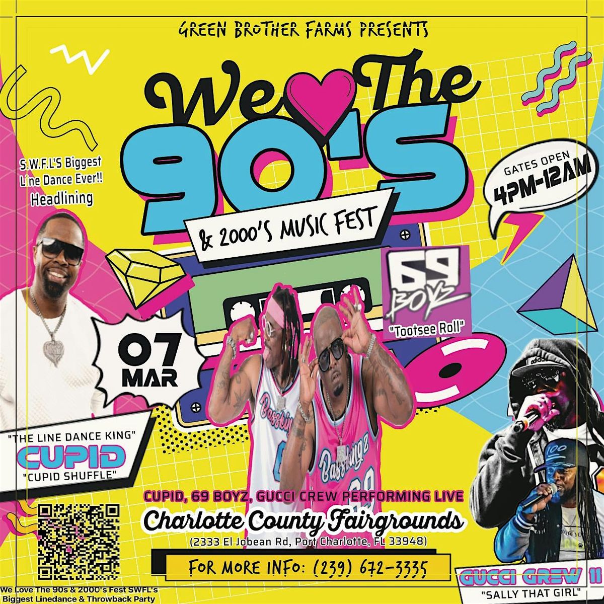 We Miss The 90s & 2000's Fest SWFL's Biggest Linedance & Throwback Party