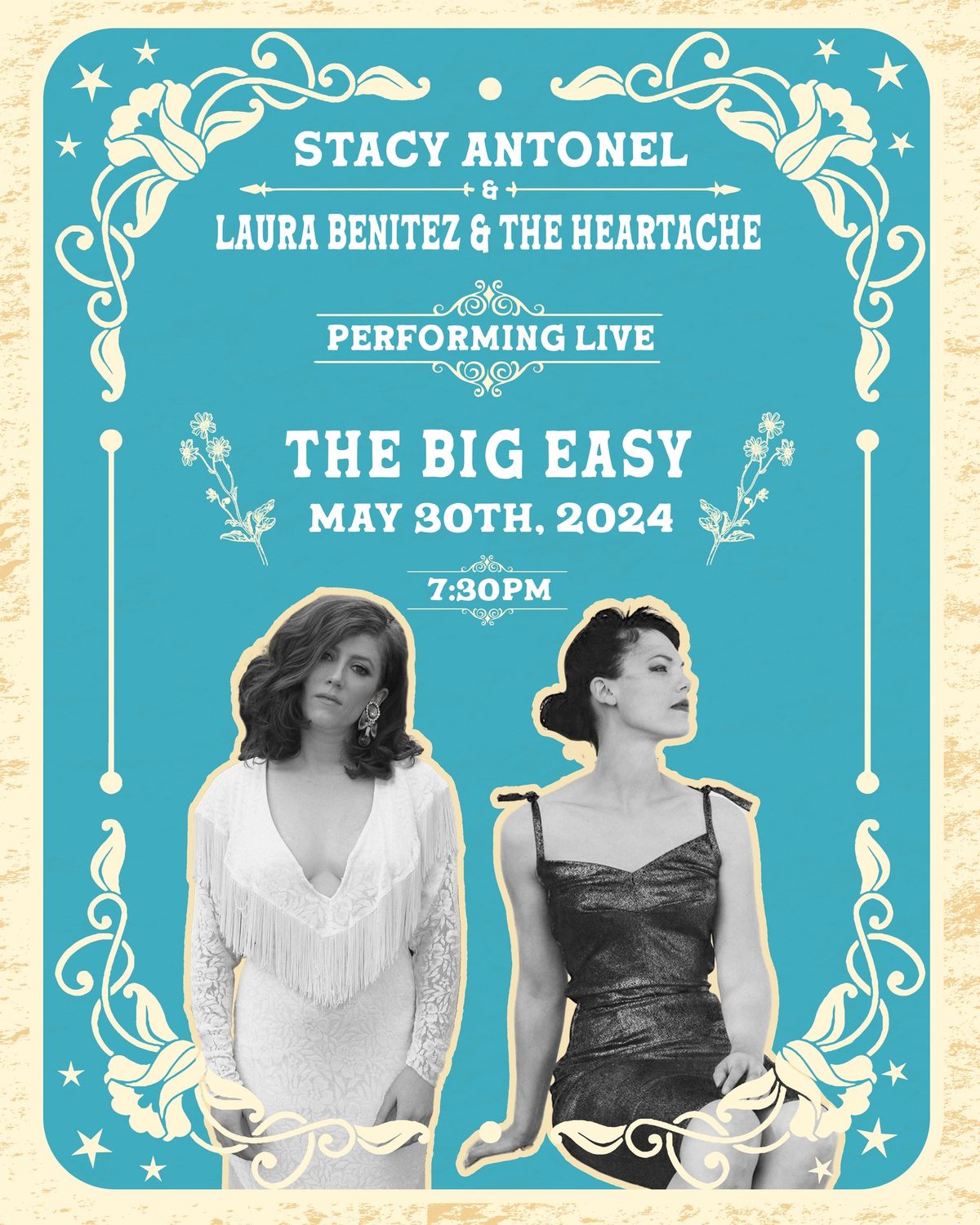 Laura Benitez & Stacy Antonel at the Big Easy 