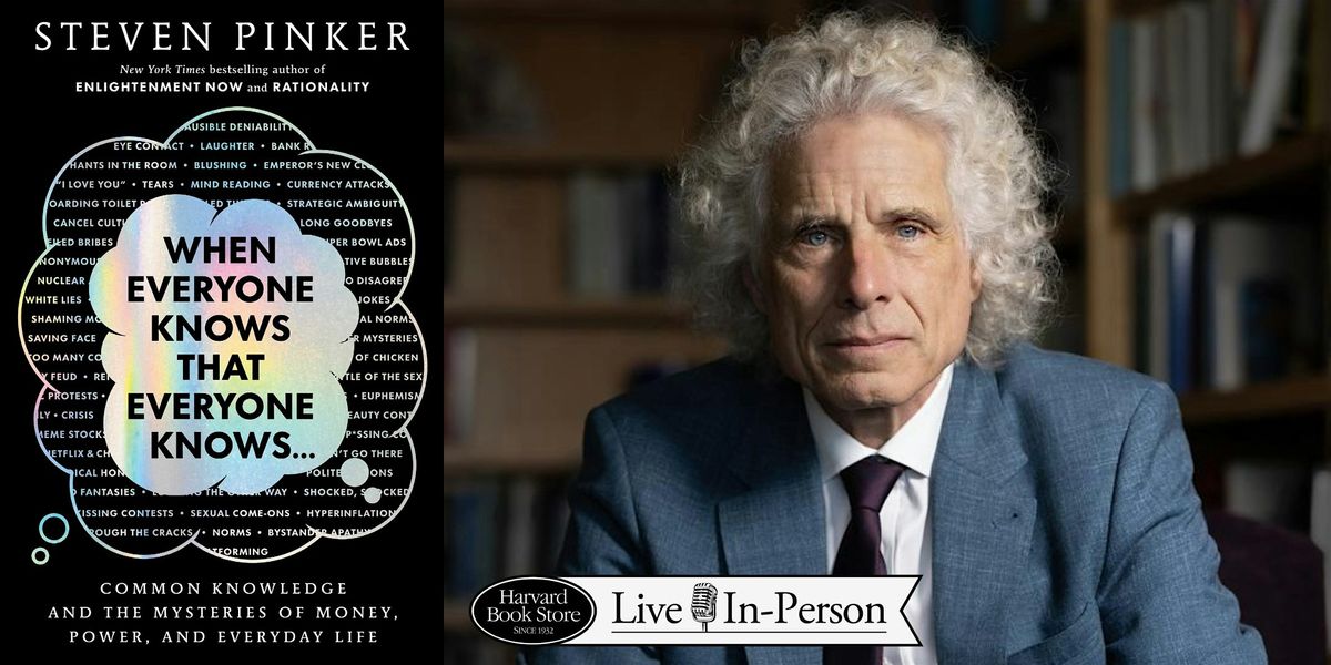 Steven Pinker at First Parish Church