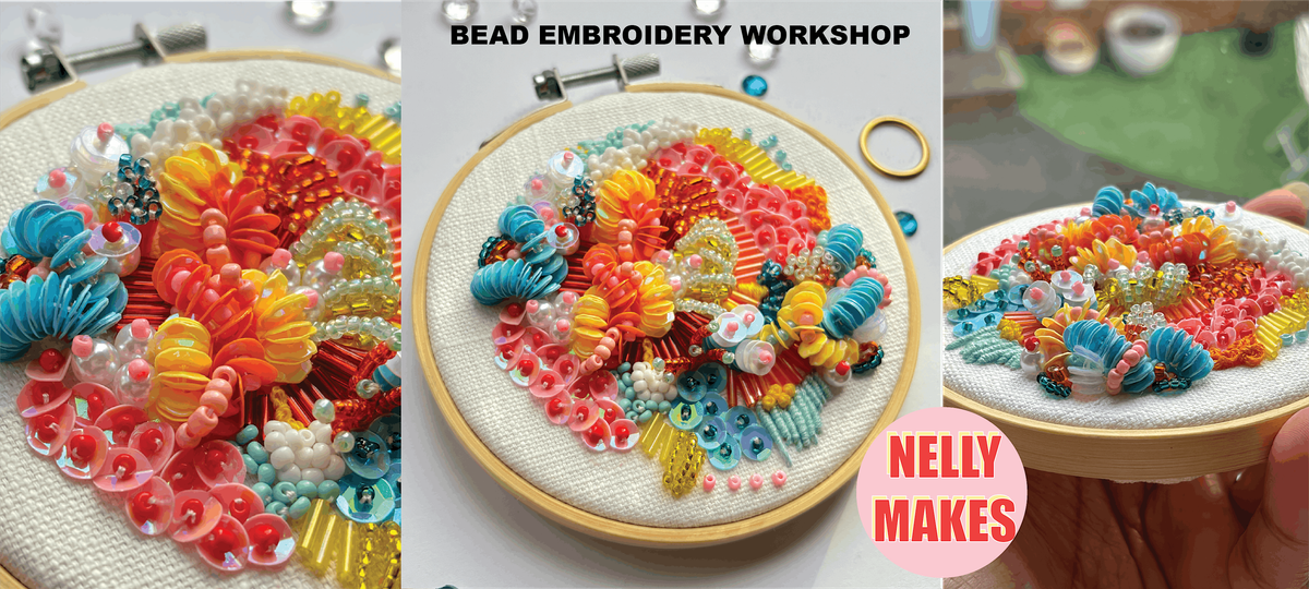 Beginners Bead Embroidery Class