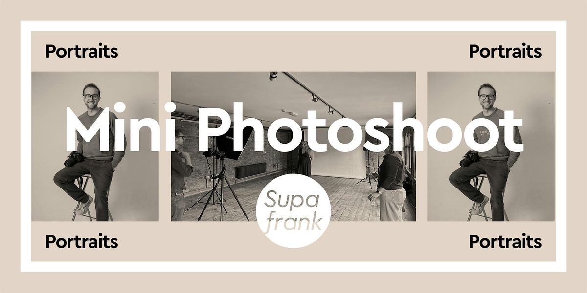 Portrait Photography at Supafrank Pop-Up