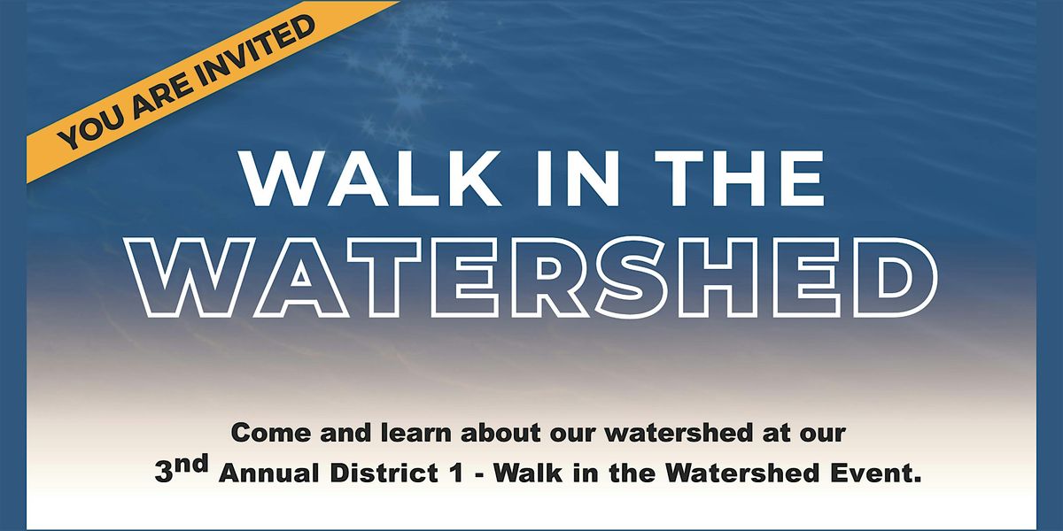Walk in the Watershed with Supervisor Matt LaVere