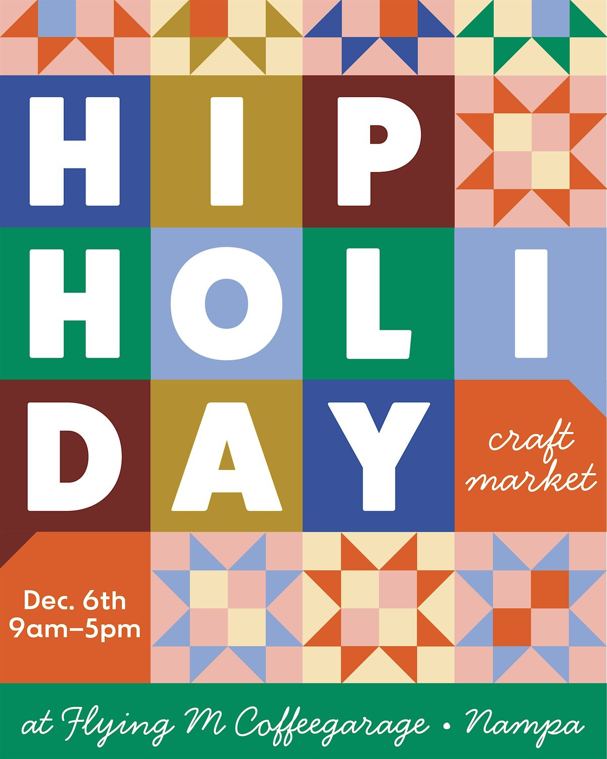 19th Annual HIP HOLIDAY CRAFT MARKET!