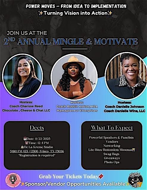 2nd Annual Mingle & Motivate Networking Event