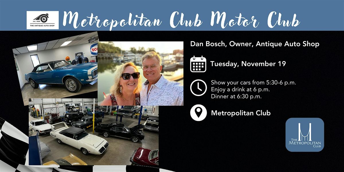 Metropolitan Motor Club with Cincinnati Concours d'Elegance