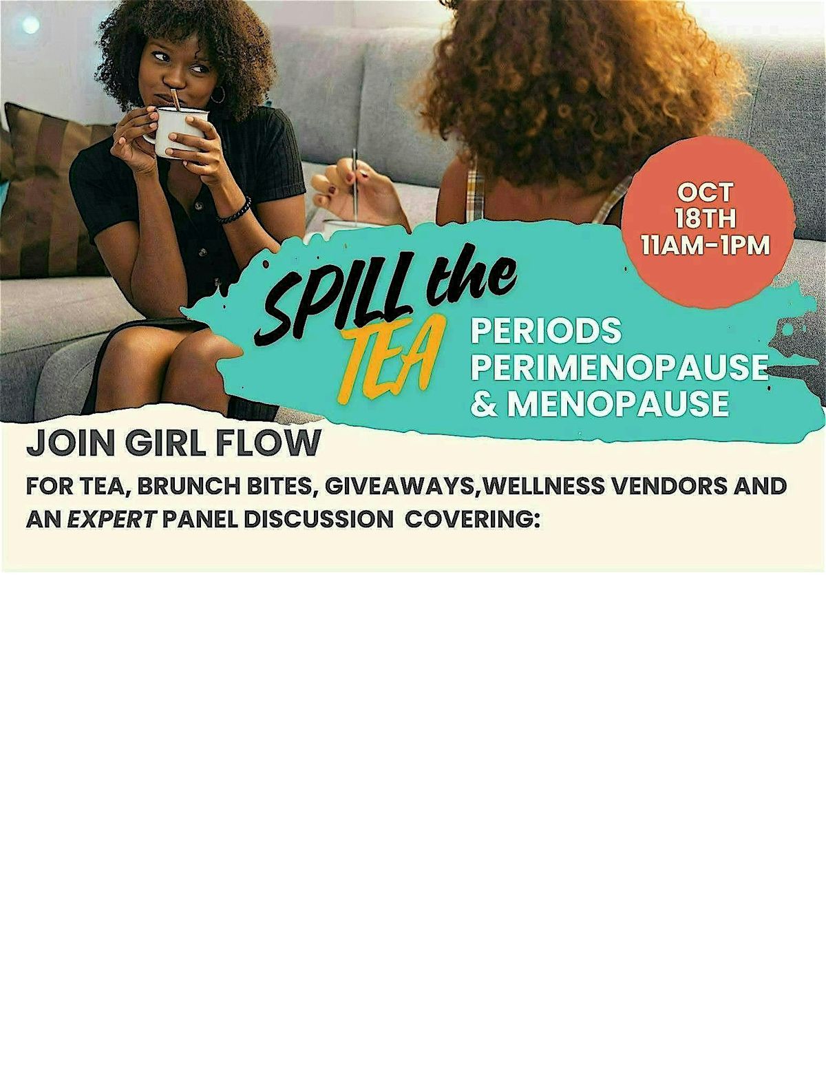 Spill the Tea: Women\u2019s Wellness Brunch