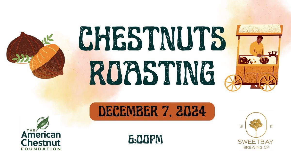 Chestnuts Roasting at Sweetbay Brewing Co's Holiday Party