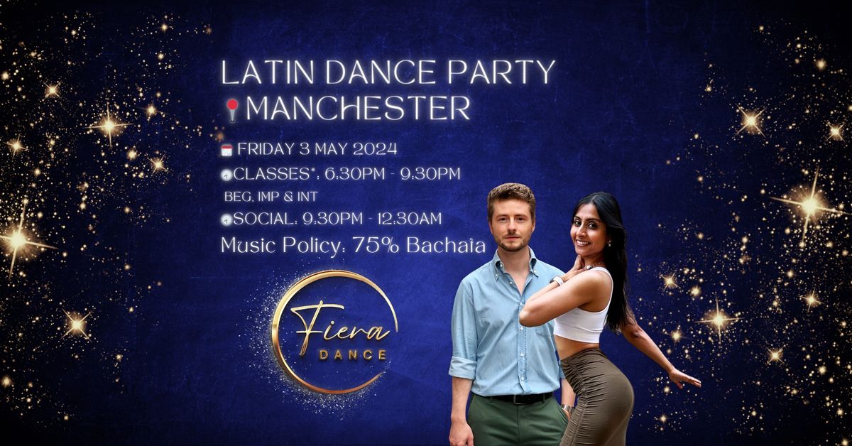 Bachata Classes & Latin Dance Party, Manchester