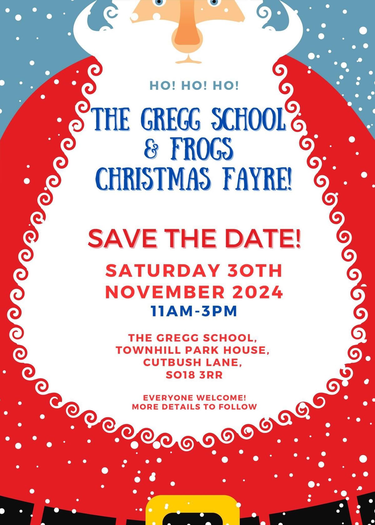 The Gregg School and FROGS Christmas Fayre