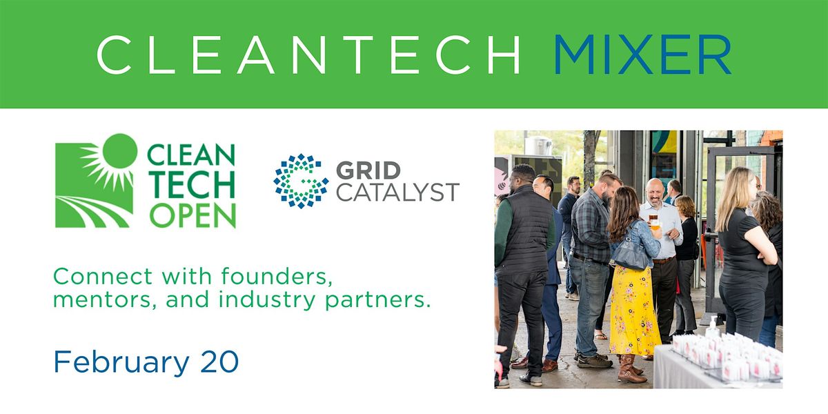 Cleantech Open Mixer