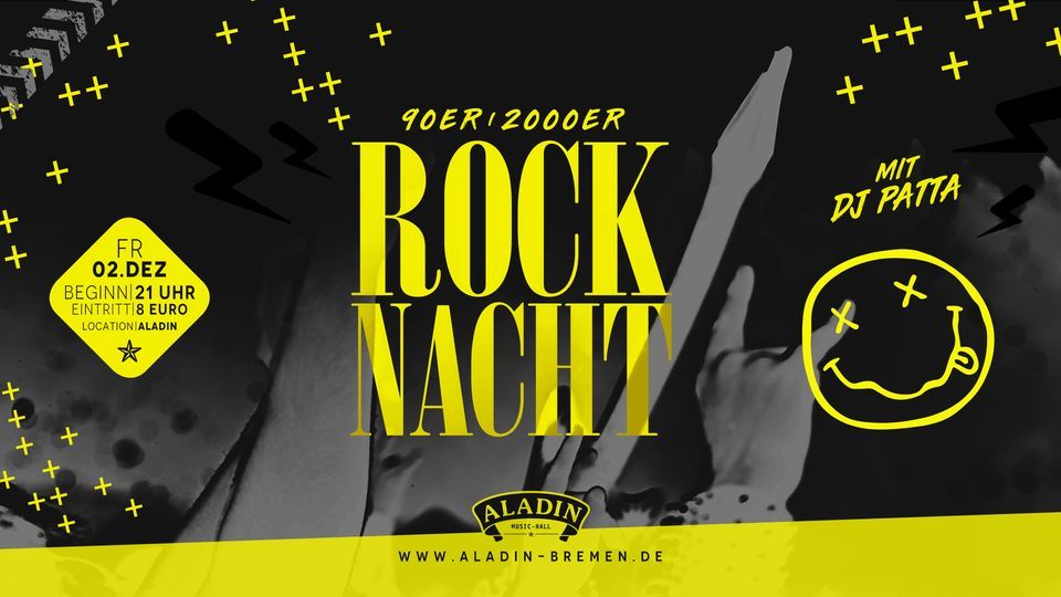 90er / 2000er ROCK NACHT mit Dj Patta!, Aladin Music-Hall, Bremen, 2 ...