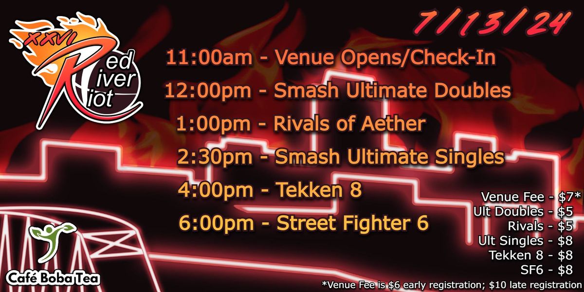 Red River Riot XXVI (Shreveport, LA Smash Ultimate Monthly)