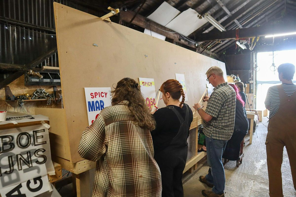 Traditional Sign Writing Taster Day