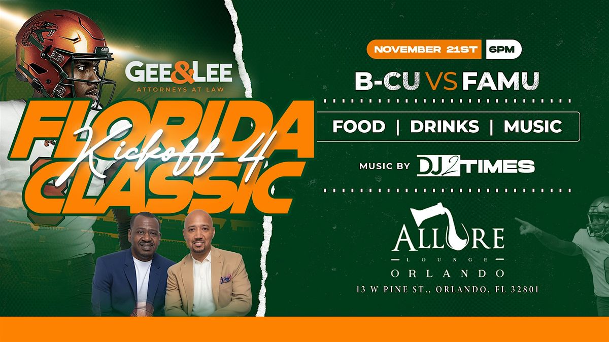 Florida Classic Kickoff Happy Hour 2025