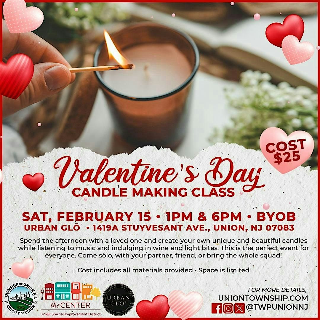 2025 Valentine's Day Candle Making Class