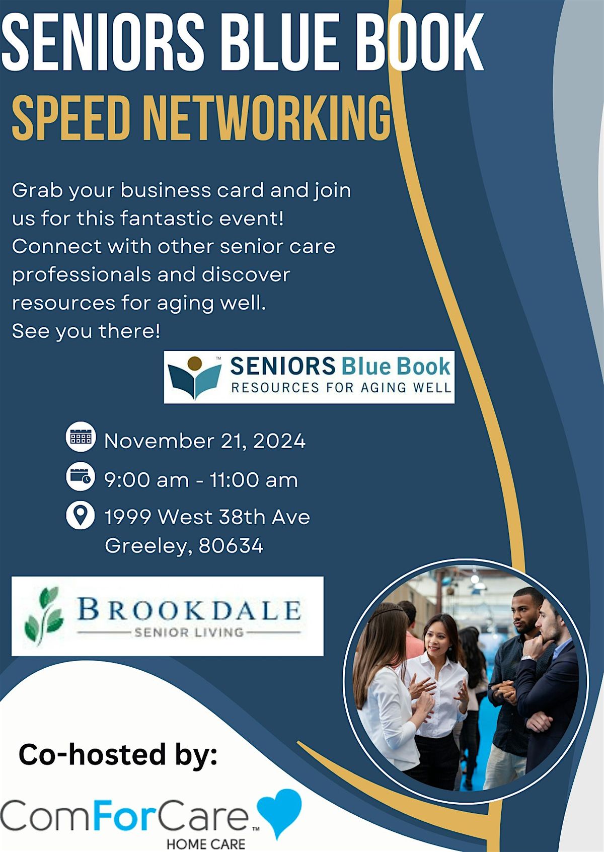 Seniors Blue Book Speed Networking