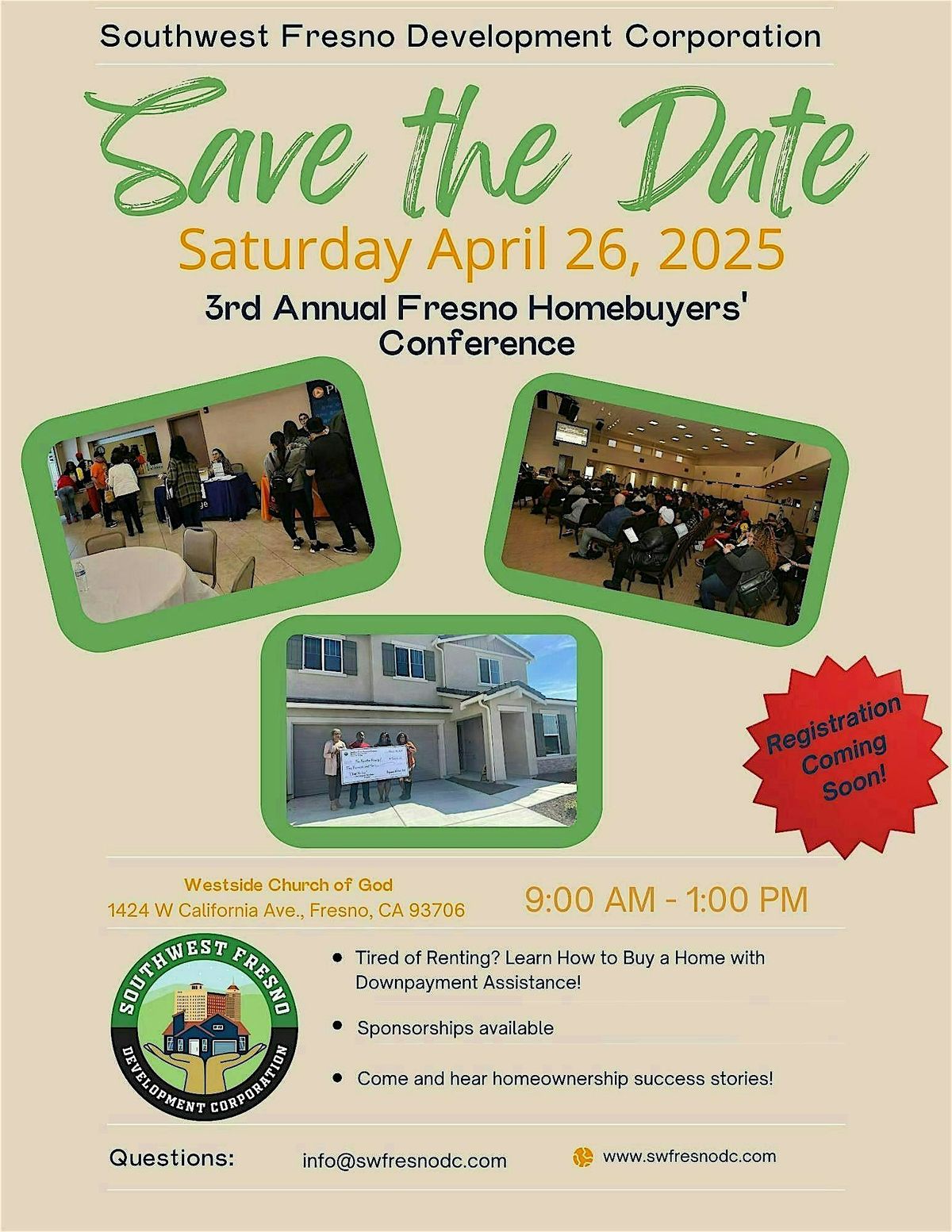 3rd Annual Fresno Homebuyers' Conference