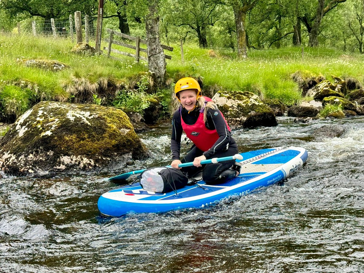 Paddleboarding Adventure on the River Esk, Angus.