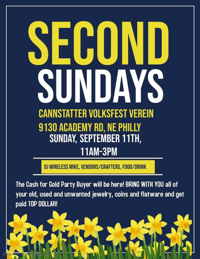 Second Sundays at Cannstatters!