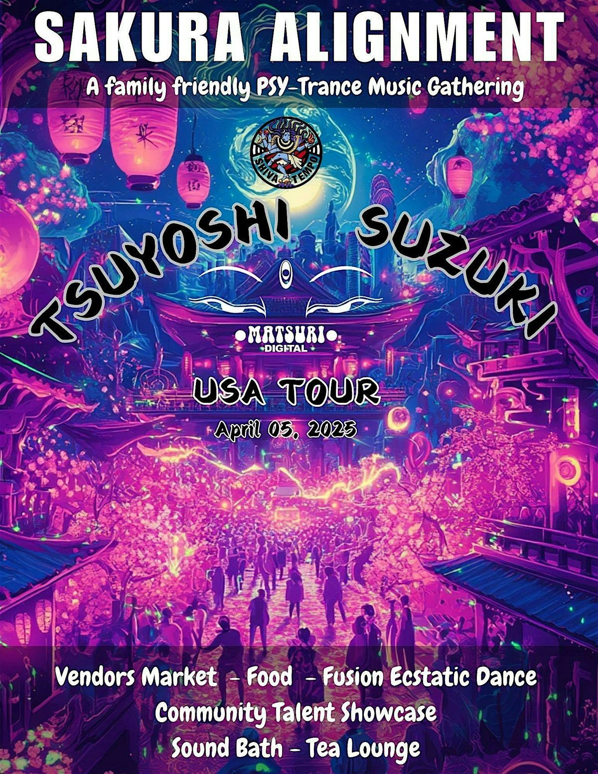 Shiva Tempo Presents - Sakura Alignment: Tsuyoshi Suzuki USA Tour