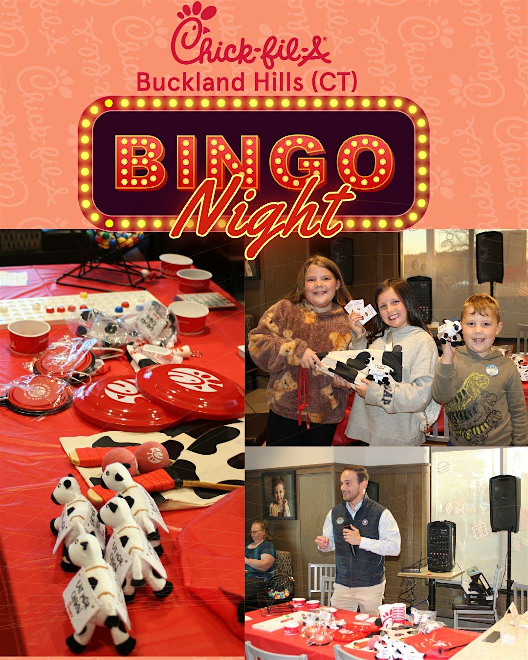 Bingo Night at Chick-fil-A Buckland Hills