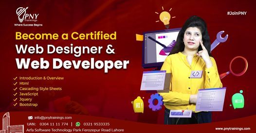 Become a Certified Web Designer and Developer