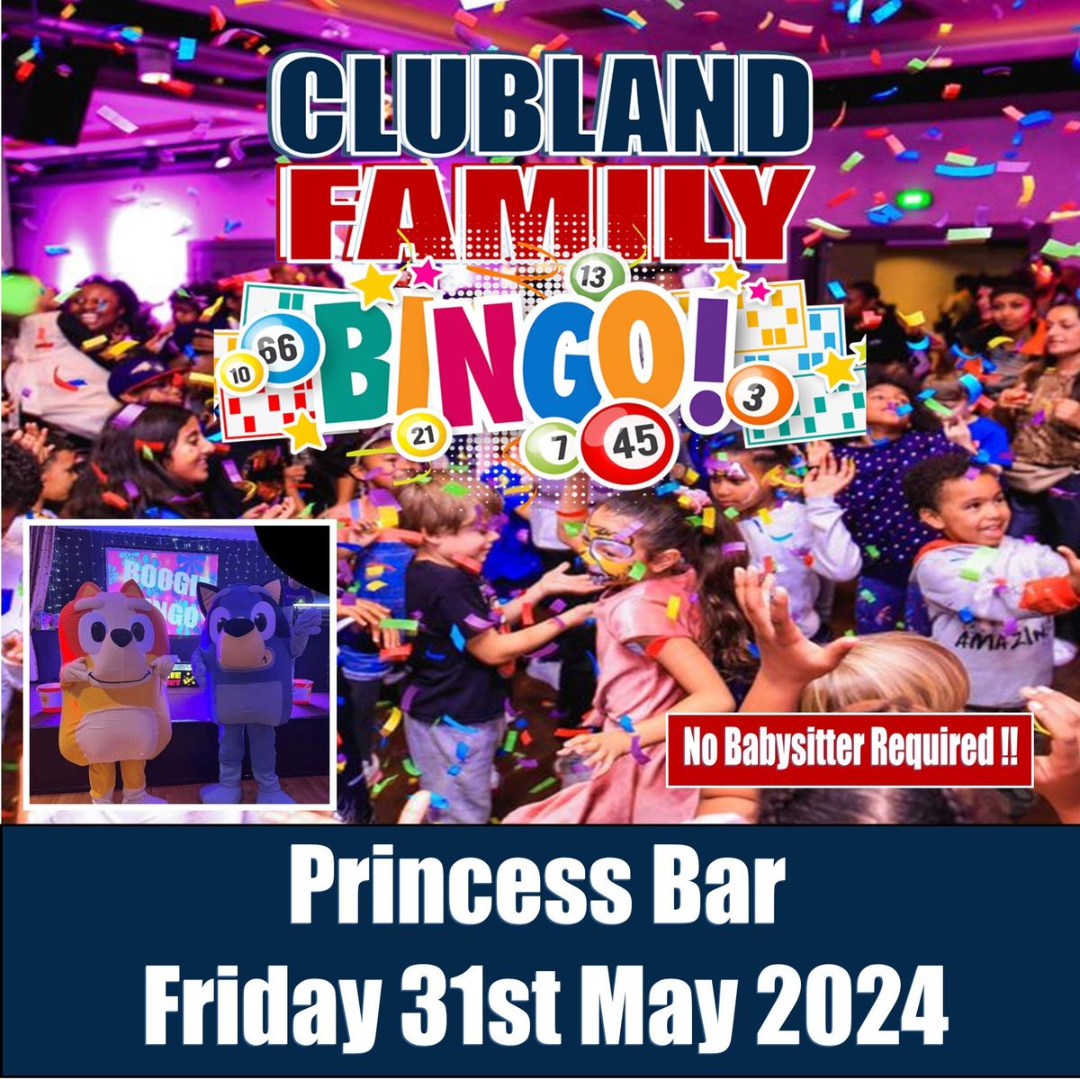 Glasgow - Clubland Family Bingo Party