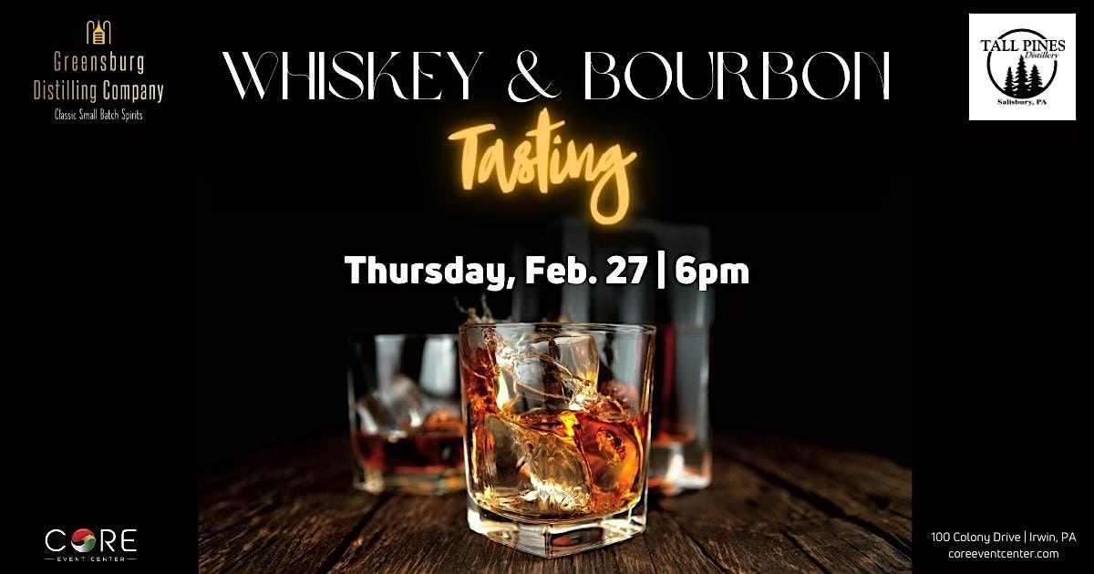 Whiskey & Bourbon Tasting