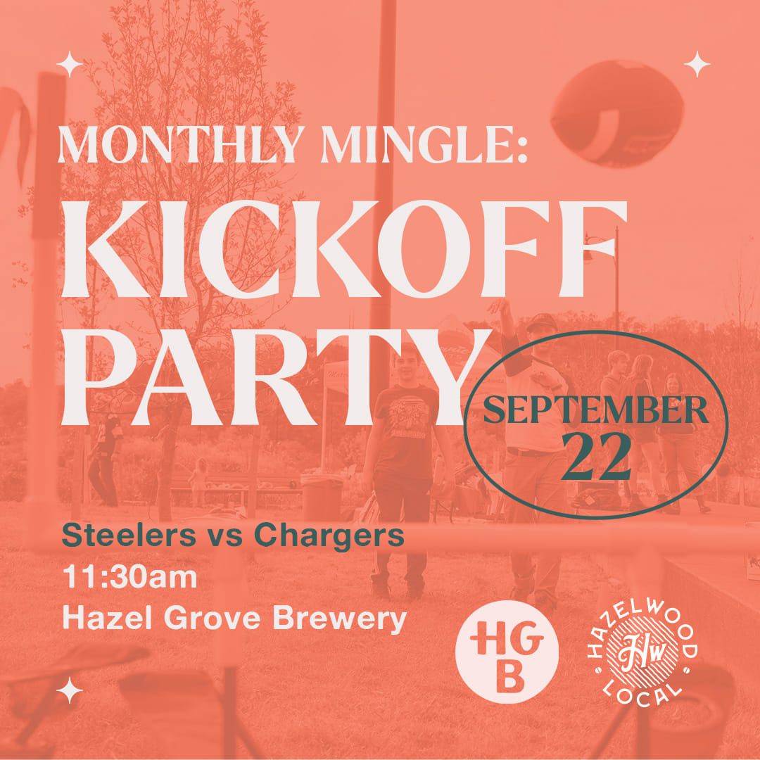 Steelers Watch Party @ Hazelwood Grove Brewing