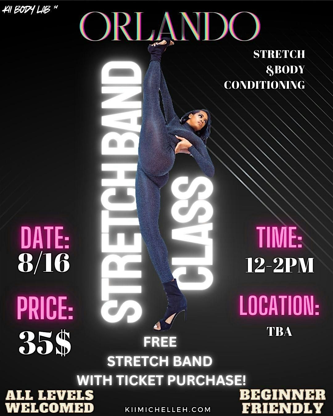 ORLANDO | STRETCH BAND FLEXIBILITY CLASS