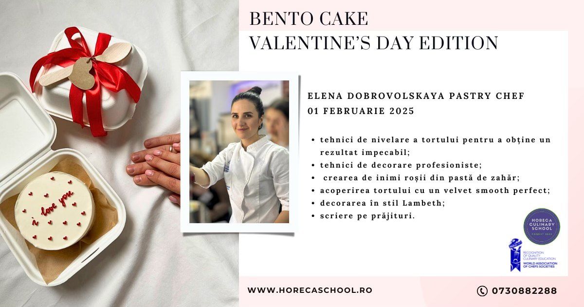 SOLD OUT! Bento Cake \u2013 Valentine\u2019s Day Edition