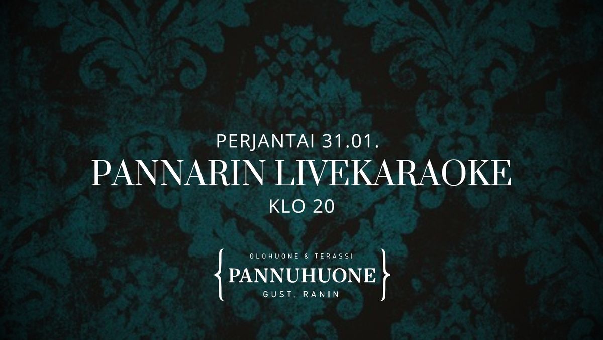 Pannarin livekaraoke 31.01.2025