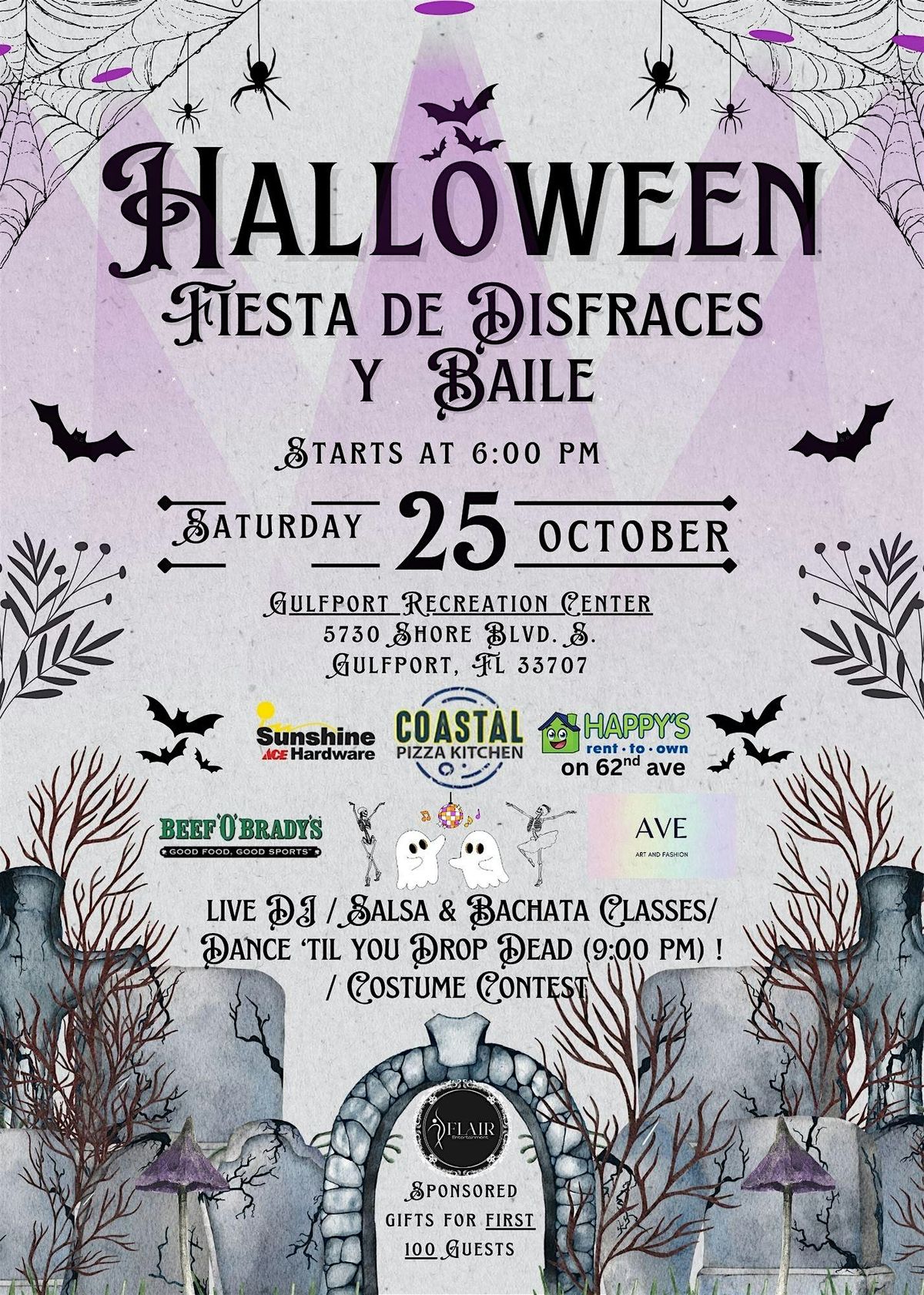 Halloween Fiesta De Disfraces Y Balle with Flair Entertainment