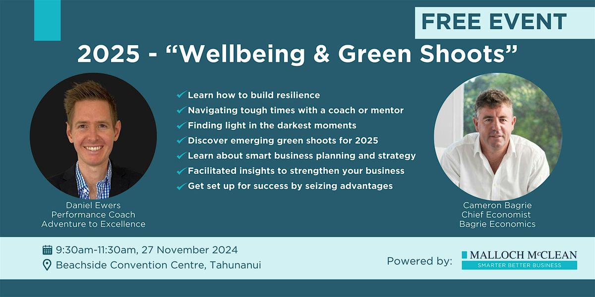 Wellbeing & Green Shoots in 2025