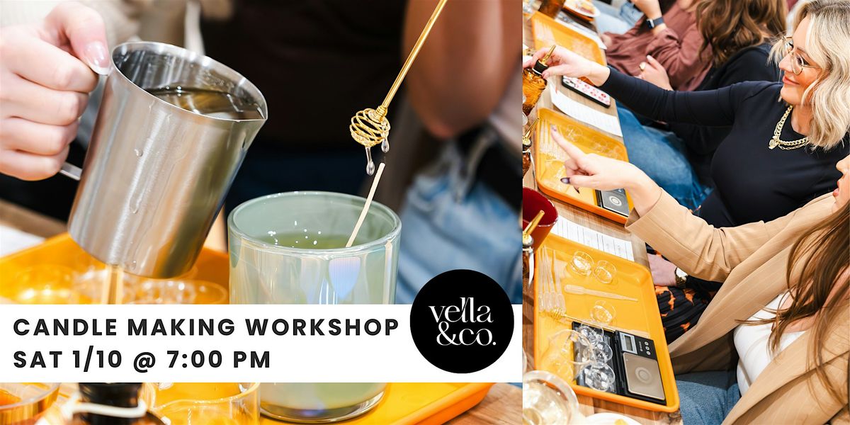 "New Year, New Glow" Candle Making Workshop