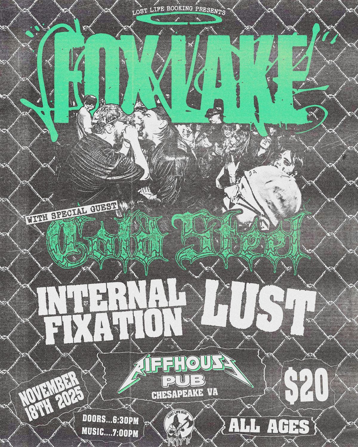 Fox Lake & Cold Steel at Riffhouse