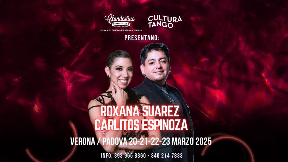  Carlitos Espinoza & Roxana Suarez a Verona e Padova!