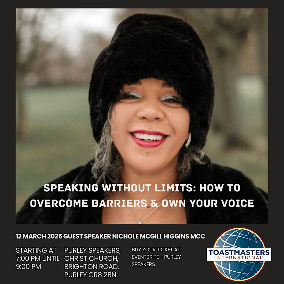 Toastmasters: Speaking Without Limits